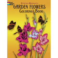 Garden Flowers Coloring Book