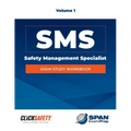 Safety Management Specialist (Sms) Exam Study Workbook Vol 1: Revised