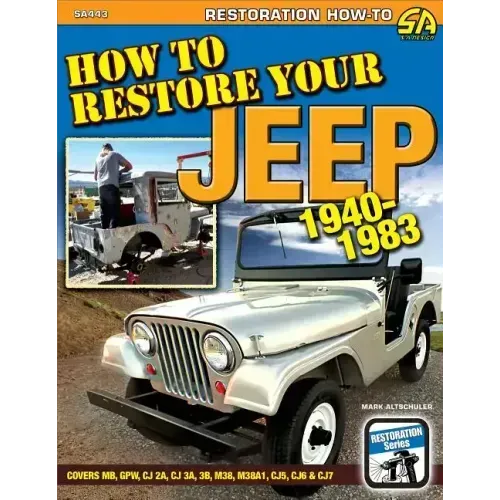 How to Restore Your Jeep 1941-1986: Covers Mb, Gpw, Cj-2a, Cj-3a, M38, Cj-3b, M38-A1, Cj-5, Cj-6, Cj-7 & Cj-8