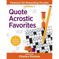 Quote Acrostic Favorites: Features 50 Rewarding Puzzles