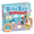 Ditty Bird When I Grow Up Songs Interactive Musical Sound Book for Toddlers 1- 3 Early Learning Toy with Sounds I Am a Firefigher