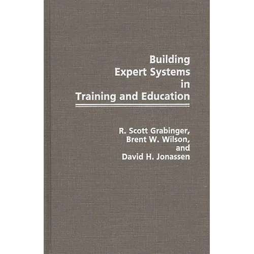 Building Expert Systems in Training and Education
