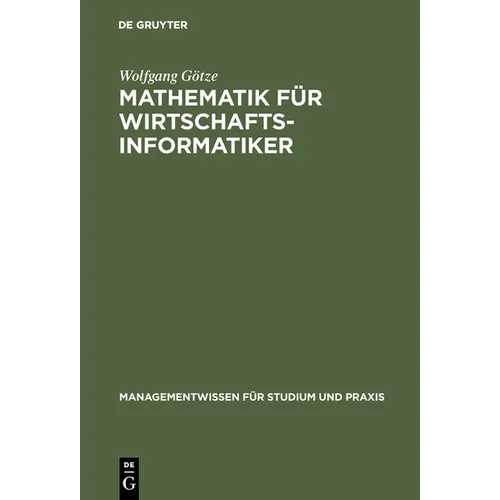 Mathematik für Wirtschaftsinformatiker