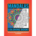 Mandalas Coloring Book by Jeff Hobrath: 50 Crisp Vector Black and White Mandala Illustrations!
