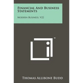 Financial and Business Statements: Modern Business, V22