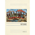 Vintage Lined Notebook Greetings from Basalt