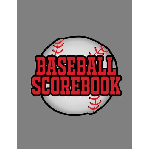 Baseball Scorebook: 100 Scoring Sheets For Baseball and Softball Games, Glover's Scorebooks, Large (8.5X 11)
