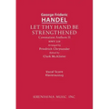 Let Thy Hand Be Strengthened, HWV 259: Vocal score