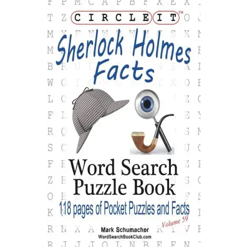Circle It, Sherlock Holmes Facts, Word Search, Puzzle Book