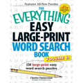 The Everything Easy Large-Print Word Search Book, Volume 2: 150 Large-Print Easy Word Search Puzzles