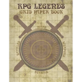 RPG Legends Grid Paper Book: Large Role Playing Graph Paper Book, Ideal for Creating Fantasy Maps, Worlds and Much More