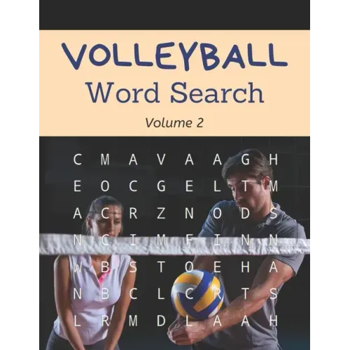 Volleyball Word Search (Volume 2): Trivia Puzzle Book for College Volleyball Fans and Players