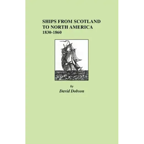 Ships from Scotland to North America