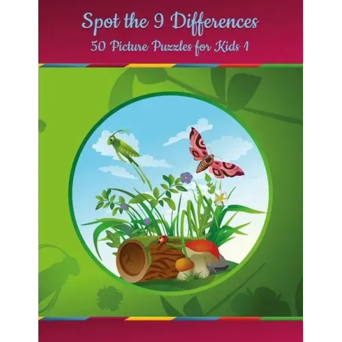 Spot the 9 Differences - 50 Picture Puzzles for Kids 1