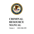Criminal Resource Manual: 1500-1999