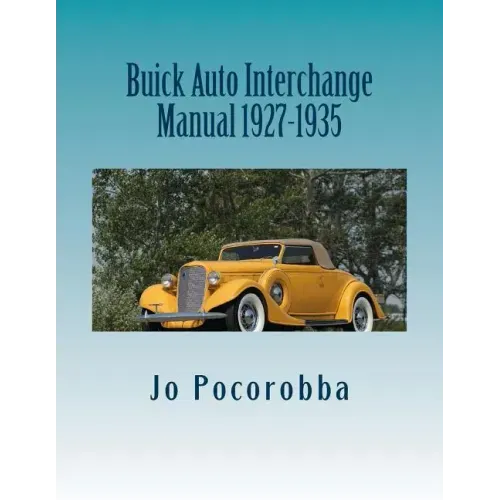 Buick Auto Interchange Manual 1927-1935