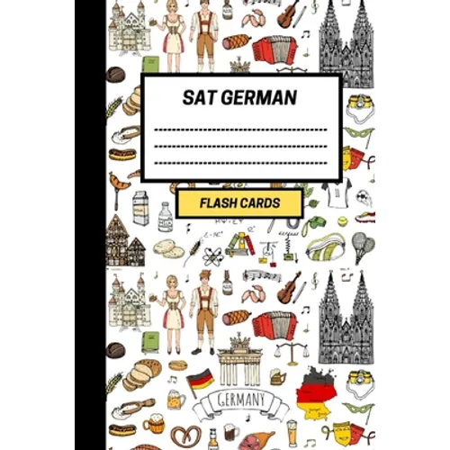 SAT German: Create your own SAT German vocabulary Flash cards. Includes Spaced Repetition and Lapse Tracker (480 cards)
