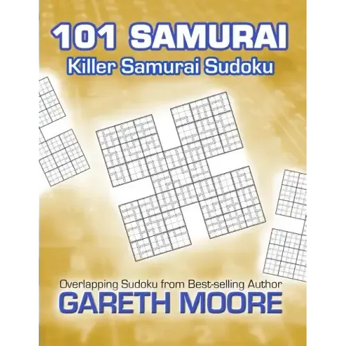 Killer Samurai Sudoku: 101 Samurai
