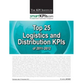 Top 25 Logistics / Distribution KPIs of 2011-2012