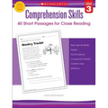 Comprehension Skills: 40 Short Passages for Close Reading: Grade 3