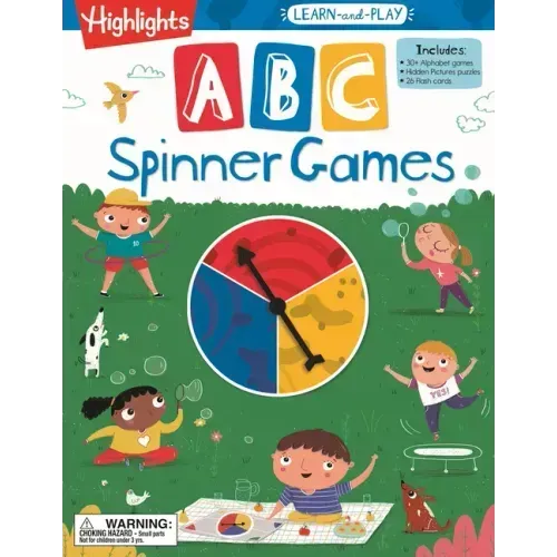 Highlights Learn-And-Play ABC Spinner Games