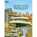 Famous Buildings of Frank Lloyd Wright Coloring Book