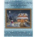 Winter Landscape Cross Stitch Pattern