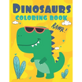 dinosaur coloring book: great gift fun and cute for kids boys girls and toddlers preschoolers ages 4-8,3-8, 6-8, Unique Illustrations fantasti