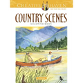 Country Scenes Coloring Book