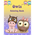 Owl Coloring Book: Activity Book for Kids