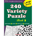 240 Variety Puzzle Book 3; Word Search, Sudoku, Code Word and Word Fill-ins for Effective Brain Exercise