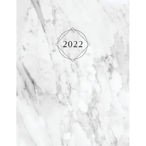 2022 Planner: Monthly, weekly organizer with inspirational quotes and unique design