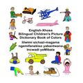 English-Xhosa Bilingual Children's Picture Dictionary Book of Colors