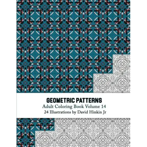 Geometric Patterns - Adult Coloring Book Vol. 14