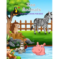 Zoo Animals - Coloring Book: 100 Coloring Pages For Kids Ages 4-8