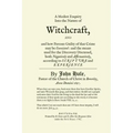 A Modest Enquiry Into the Nature of Witchcraft