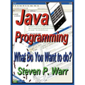 Java Programming: What Do You Want To Do?