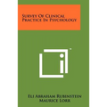 Survey Of Clinical Practice In Psychology