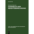 Handbuch der Renditeberechnung