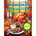 Thanksgiving Joy: A Fall Harvest Coloring Book for Kids