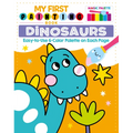 My First Painting Book: Dinosaurs: Easy-To-Use 6-Color Palette on Each Page