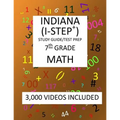 7th Grade INDIANA I-STEP+ 2019 MATH, Test Prep: 7th Grade INDIANA STATEWIDE TESTING for EDUCATIONAL PROGRESS-PLUS, 2019 MATH, Test Prep/Study Guide