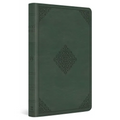ESV Large Print Value Thinline Bible (Trutone, Quiet Forest, Ornament Design)