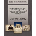 Barbizon Electric Co., Inc. V. City of New York U.S. Supreme Court Transcript of Record with Supporting Pleadings