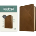 NLT Thinline Reference Bible, Filament Enabled (Leatherlike, Messenger Brown, Red Letter)
