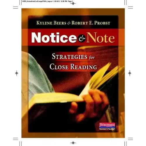 Notice & Note: Strategies for Close Reading
