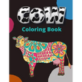 Cow Coloring Book: Large Print Cows Coloring Book For Adult Stress Relief and Relaxation Mandala Style Coloring Pages