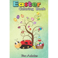 Easter Coloring Book For Adults: Ladybug Easter Day Funny Ladybug with Eggs A Happy Easter Coloring Book For Teens & Adults - Great Gifts with Fun, Ea
