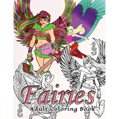 Fairies Adult Coloring Book