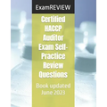 Certified HACCP Auditor Exam Self-Practice Review Questions